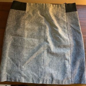 Grey Patterned Skirt